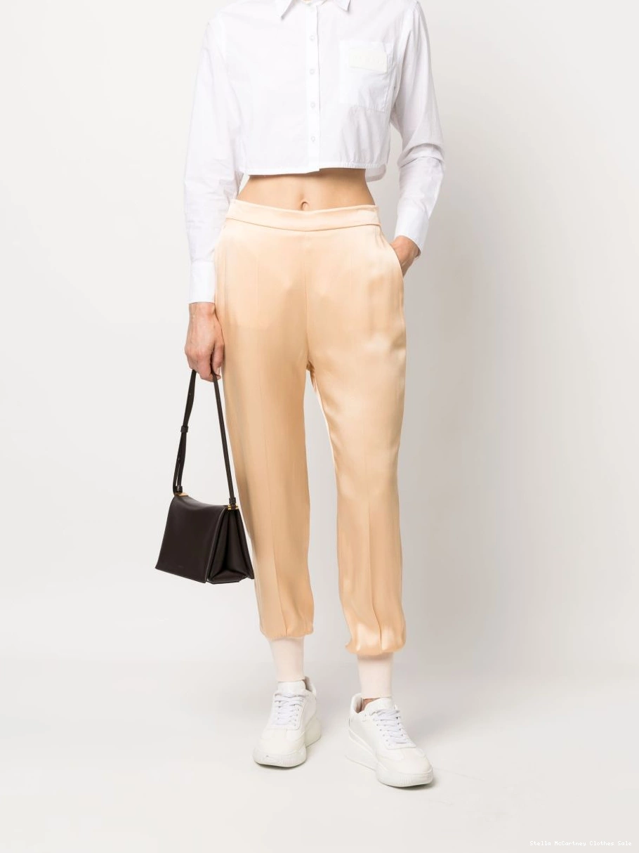Cheap acetate-cotton jogging Women Stella trousers McCartney 0701
